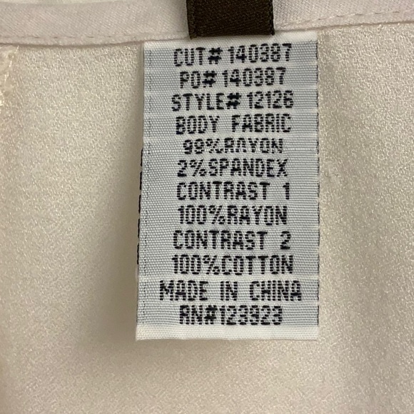 Soft Tunic Top with Lace Inset Shoulders, Cuffs and Hip-to-Hemline by XCVI - Picture 8 of 9